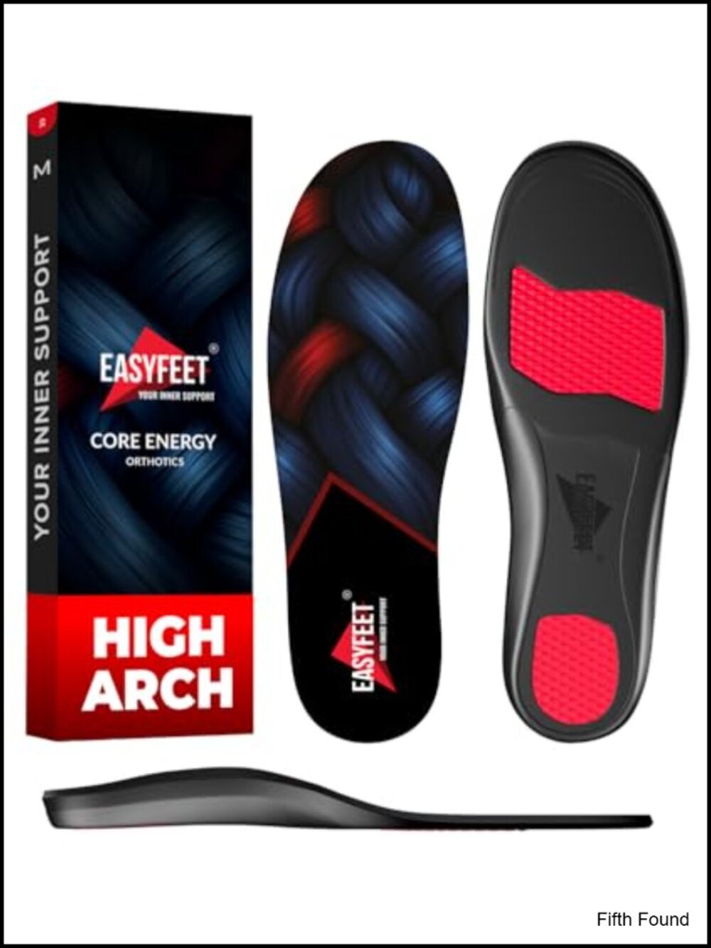 Arch Support Insoles for Plantar Fasciitis Flat Feet Shock Absorption